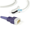 Nellcor Compatible OxiMax Ear Clip SpO2 Sensor OxiMax DB9 9 Pin Connector 3FT/1M Cable
