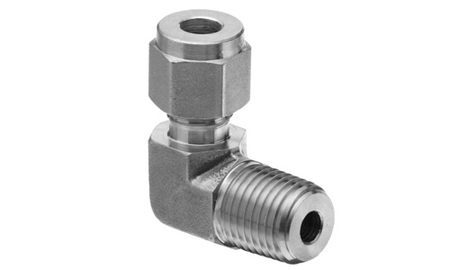 LM Male NPT Elbow, Stainless Steel Compression Fittings