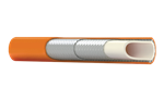 SAE 100R18 Orange Low Friction Cover Thermoplastic Hydraulic Hose - Non-Conductive
