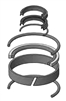761-01-0800-0400, STANDARD SEAL KIT, 4" ROD X 8" BORE