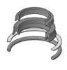 HSKR2-681-08, ROD SEAL KIT, 1" ROD, 1-1/2", 2", AND 2-1/2" BORE, URETHANE