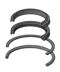 RK1HDL0251, ROD SEAL KIT , 2-1/2" ROD, URETHANE