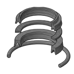 RK2AHL0251, ROD SEAL KIT, 2-1/2" ROD, NITRILE