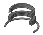 RK2HLTS351, ROD SEAL KIT, 3-1/2" ROD, URETHANE
