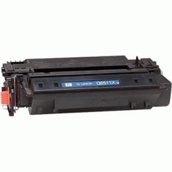 HP-11X Premium Black Toner Cartridge Compatible (OEM# Q6511X) for LJ 2420/ 2430  (12,000 Yield)