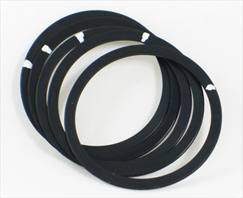 O-Ring Inserts White Dot M-13