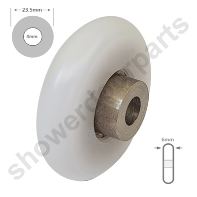 Two Replacement Shower Door Wheels -SDR-048-M5UT-HUB