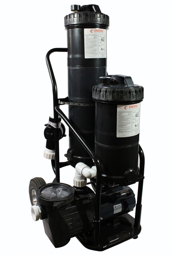 Portable Dual Pond Filter Vacuum