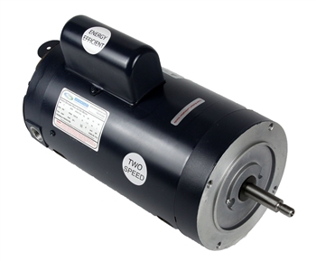 1.5 HP Threaded Shaft Two Speed, 230 volt