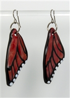 Chili Butterfly Wing Earrings