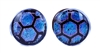 Foil Pattern Plug - Blue Honeycomb