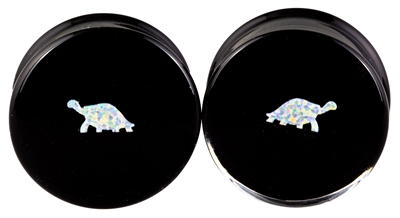 Opal Image Plug - Walking Turtles (31mm)