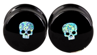 Opal Image Plug - Skulls (22mm)