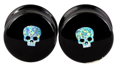 Opal Image Plug - Skulls (22mm)