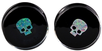 Opal Image Plug - Skulls  (37mm)