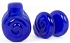 Clouded Egyptian Blue Swirl Coin Weights