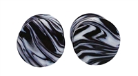 Borostone - Black and White (19mm)