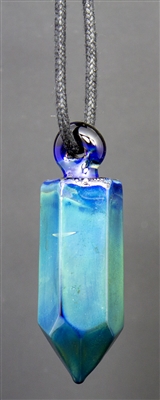 Aqua Aurora Crystal Pendant