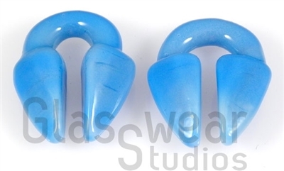 Small Baby Blue Keyhole Weights