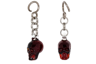 Glasswear orders Studios Skull Weights (purple)