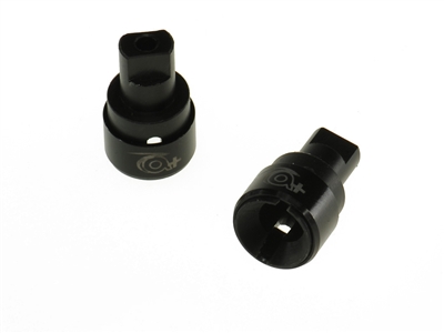 T3 & T4 Delrin Solid Axle Driveshaft Adapters (2)