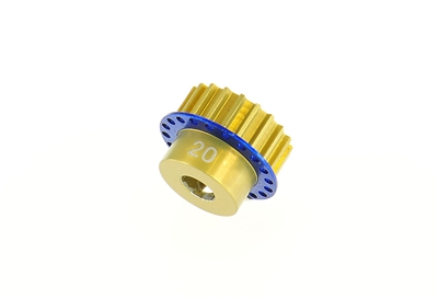 MTX-5 Aluminum 7075 2-speed Belt Pulley 20T Center