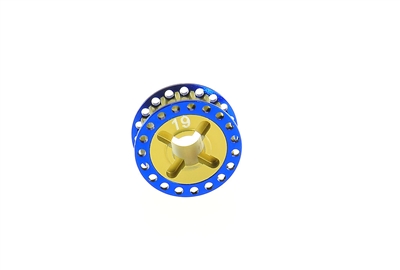 MTX-5 Aluminum 7075 Side Belt Pulley 19T Rear