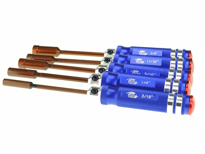 NUT DRIVER SET - 5 PCS. US Size