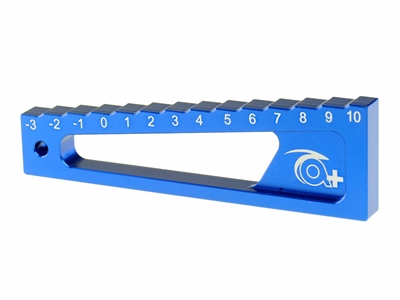 CHASSIS DROOP GAUGE -3 TO 10 MM FOR 1/8 & 1/10 RC CARS