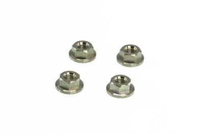 TITANIUM WHEEL NUTS M4 (4 PCS)