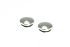 22MM ALUMINUM END CAP - SILVER (2)