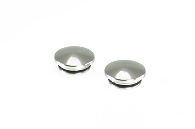 22MM ALUMINUM END CAP - SILVER (2)