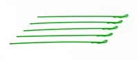 EXTRA LONG BODY CLIP 1/10 - FLUORESCENT GREEN (5)