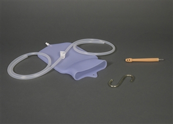 2-Quart Silicone Easy Enema Kit with Flex Tip Nozzle