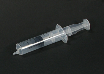 Syringe for Inflatable Silicone Retention Nozzle