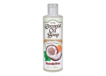 NutriBiotic Peppermint & Bergamot Coconut Oil Soap