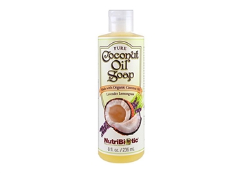 NutriBiotic Lavender Lemongrass Coconut Oil Soap