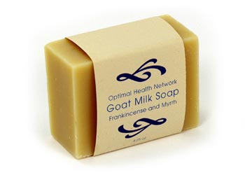 Goat Milk Enema Soap Frankincense and Myrrh
