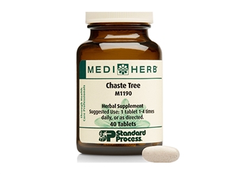 Standard Process MediHerb Chaste Tree - 40 tablets