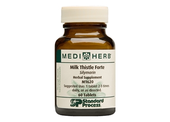 Standard Process MediHerb Milk Thistle Forte - 60 tablets