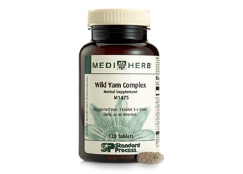 Standard Process MediHerb Wild Yam Complex - 120 tablets