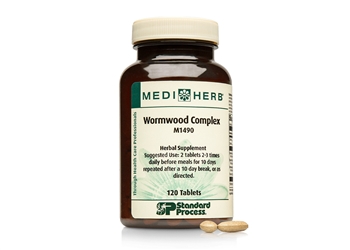 Standard Process MediHerb Wormwood Complex - 120 tablets