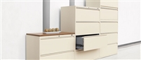 4 Drawer Lateral file cabinets