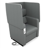 Morph 2201 Privacy Chairs with Power