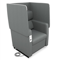 Morph 2201 Privacy Chairs with Power