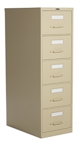 Global 5 Drawer Vertical Files Letter