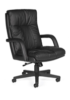 Black Leather Office Chairs