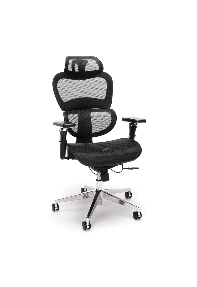 Mesh task chair online with headrest