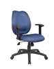 Boss Blue Task Chair W/ Adjustabl Arms