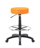 The DOT drafting stool, Orange